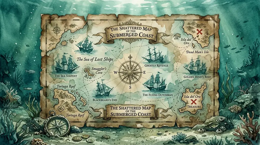 Ancient Map Background
